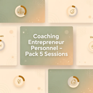 Coaching Entrepreneur Personnel - Pack 5 Sessions