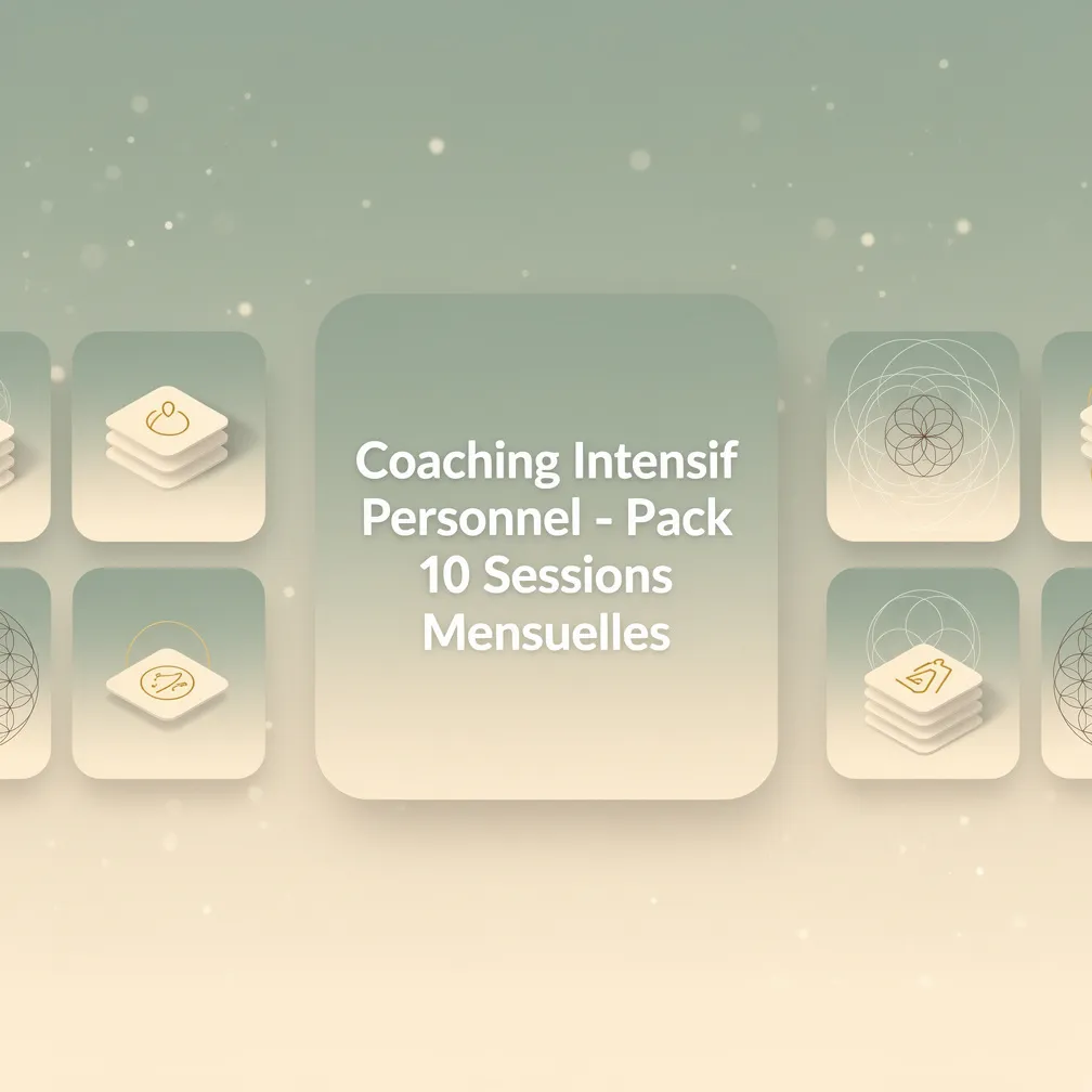 Coaching Intensif Personnel - Pack 10 Sessions Mensuelles