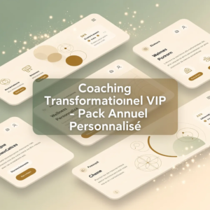Coaching Transformationnel VIP - Pack Annuel Personnalisé
