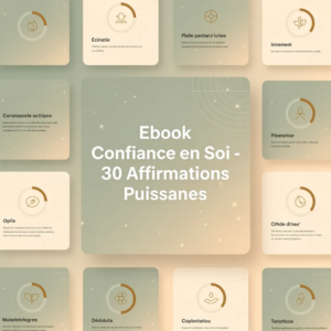 Ebook Confiance en Soi - 30 Affirmations Puissantes
