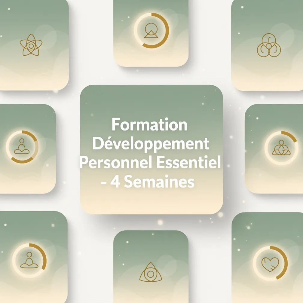 Formation Développement Personnel Essentiel - 4 Semaines