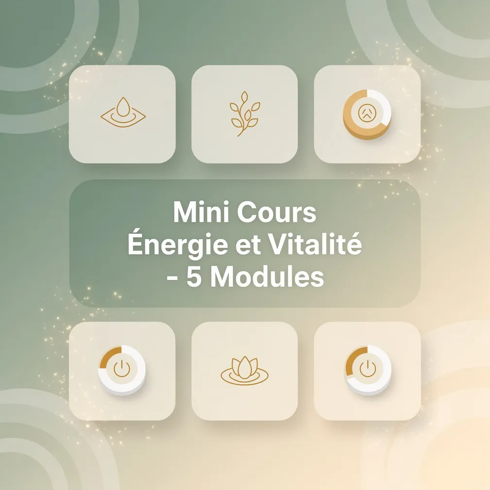 Mini Cours Énergie et Vitalité - 5 Modules