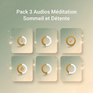 Pack 3 Audios Méditation Sommeil et Détente