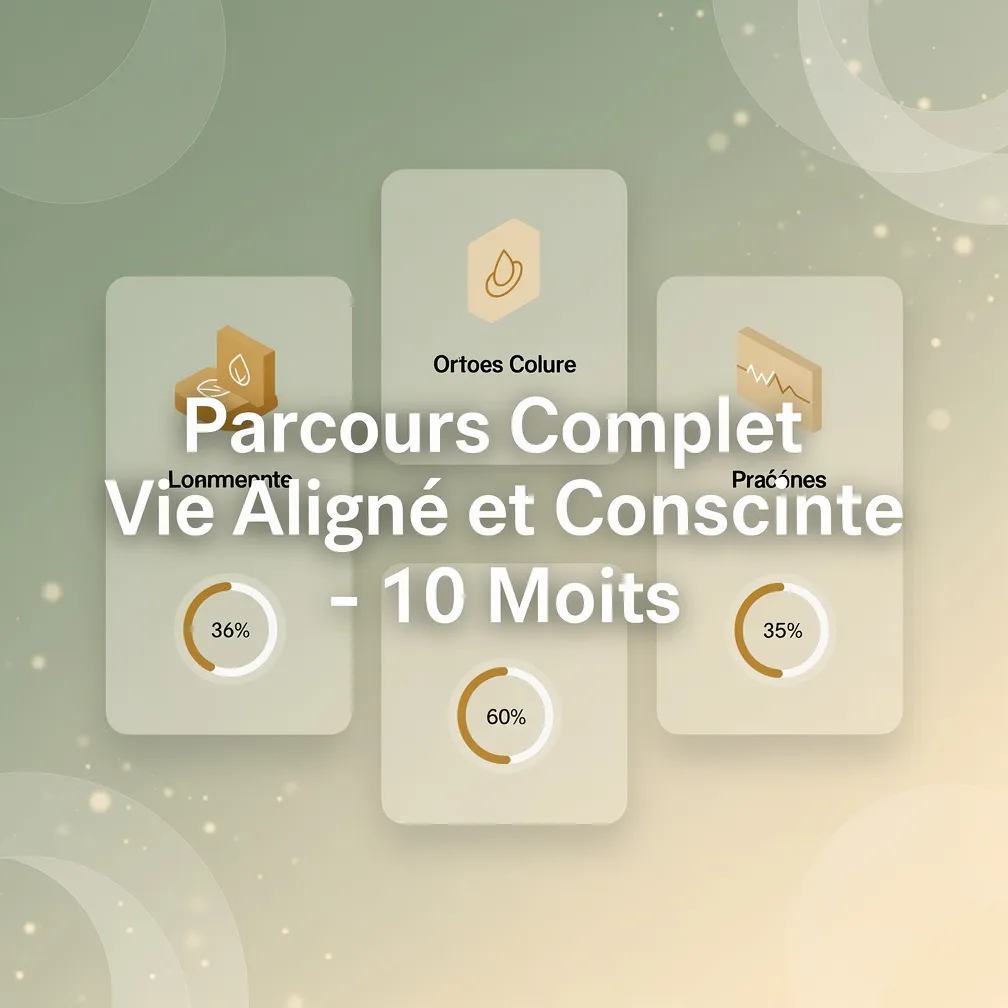 Parcours Complet Vie Alignée et Consciente - 10 Mois