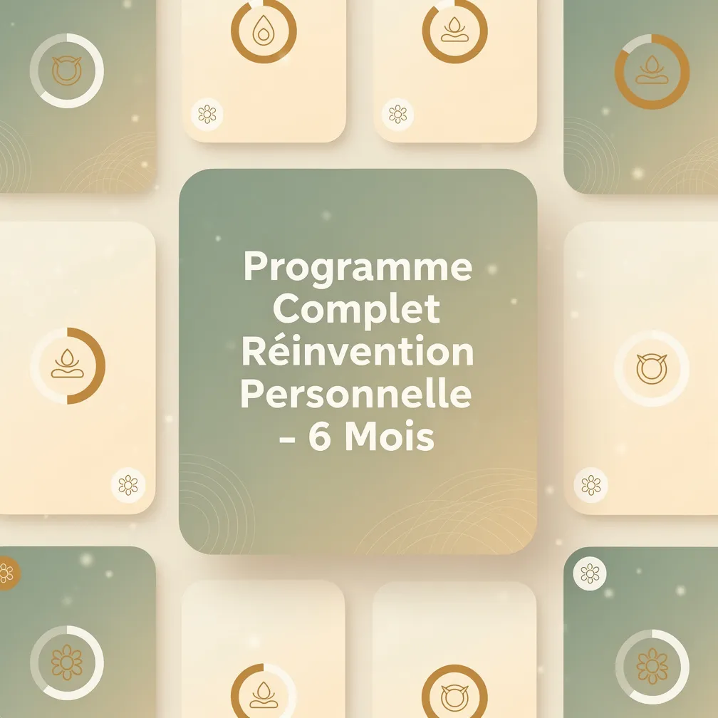 Programme Complet Réinvention Personnelle - 6 Mois
