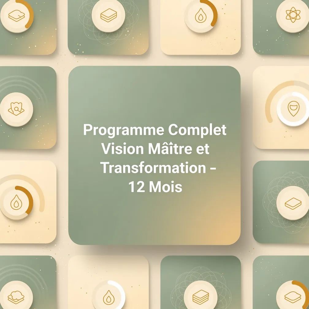 Programme Complet Vision Maître et Transformation - 12 Mois